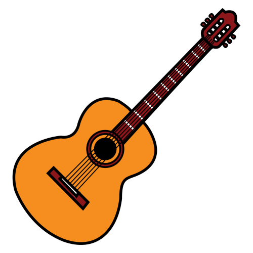 Dibujos De Guitarras Para Ninos Imagui