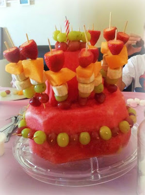 fruit cake birthday