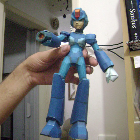 Mega Man X Papercraft