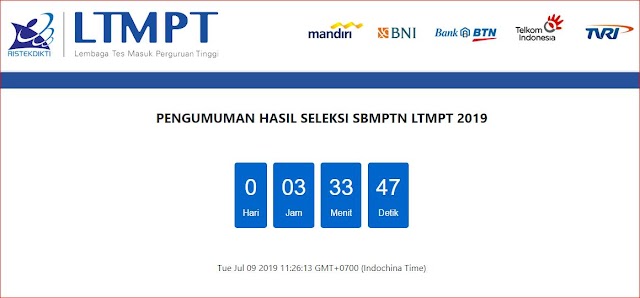 Apakah sobat kepo dengan hasil SBMPTN 2019? CEK DI SINI LINK PENGUMUMANNYA..!!