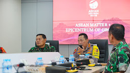 Tinjau 91 Command Center, Kapolri dan Panglima TNI Pastikan Kesiapan Personel Jelang KTT ASEAN 