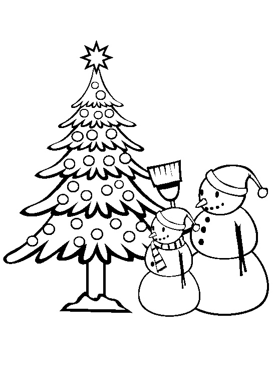 Online Christmas Coloring Pages