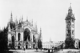 duomo torre campanile milano