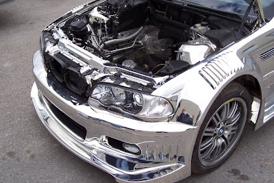 BMW M3 E46 Chrome cowl