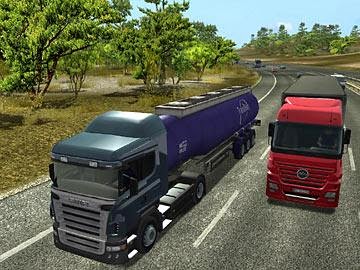 Mad Truckers Game Balap Komputer Ukuran Kecil Truk  Gila 