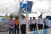 Yonmarhanlan 1 Laksanakan Panen Raya Ketahanan Pangan Kerang Daerah Di Pesisir Pantai Yonmarhanlan 1