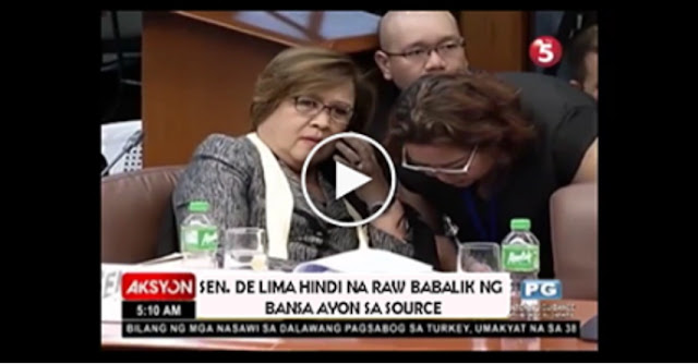 JUST IN : DE LIMA, HINDI NA RAW BABALIK NG BANSA DAHIL BULOK DAW ANG SISTEMA NG DUTERTE ADMIN 