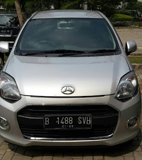 Daihatsu Ayla Seken Type X Matic Tahun 2014 Mulus Terawat Km 8000-an