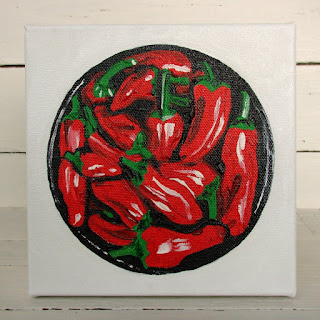 hot pepper painting