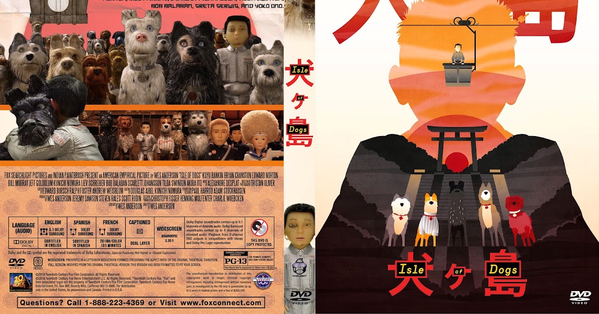 Isle Of Dogs DVD Cover - Cover Addict - DVD, Bluray Covers 