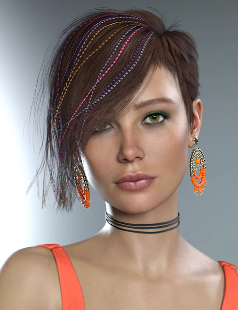 Unleash Your Creative Spirit with "Danny Hair" for Genesis 9 in Daz Studio