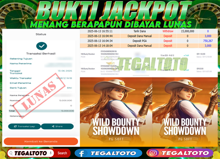 Bukti Jackpot