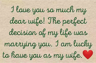 Love messages for wife