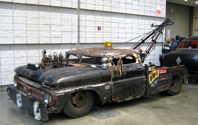 Rat Rod tow truck full size 1950's Chevy