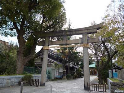 八劔神社鳥居