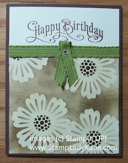 Mixed Bunch Stamp Set using Masking and Emboss Resist Techniques