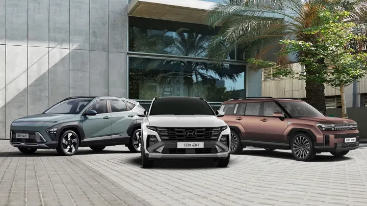 현대차 SUV 초저금리 할부 혜택 대상 차량 이미지