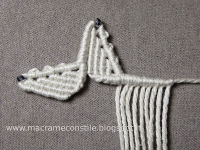 TUTORIAL macrame margarete stella 7