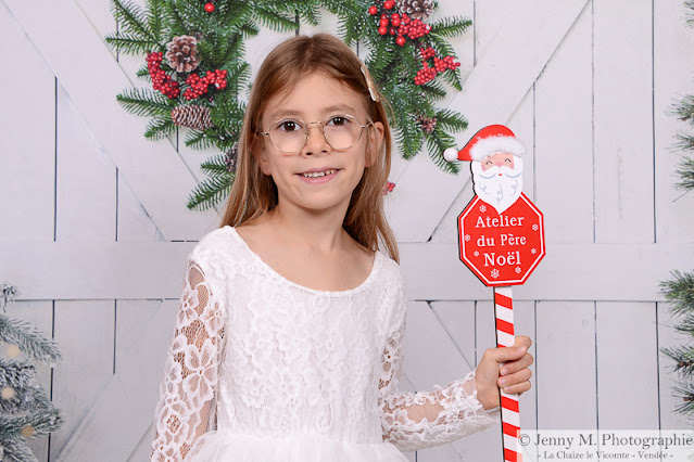 portrait fille atelier du père noël