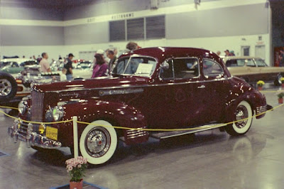 1941 Packard Super-8 One-Sixty Club Coupe at the Northwest Car Collectors Association Car Show & Swap Meet at the Portland Metropolitan Exposition Center in Portland, Oregon, on October 18-19, 2003