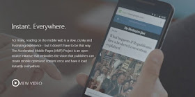 google-amp-Google AMP 技術，號稱讓行動版網頁秒開，不過我的觀察心得有不同看法