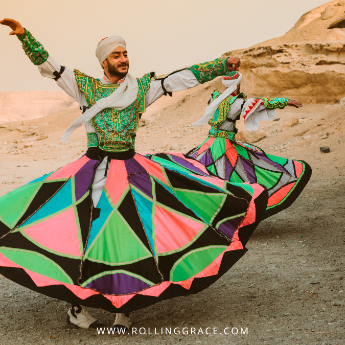 traditional Tanoura dance