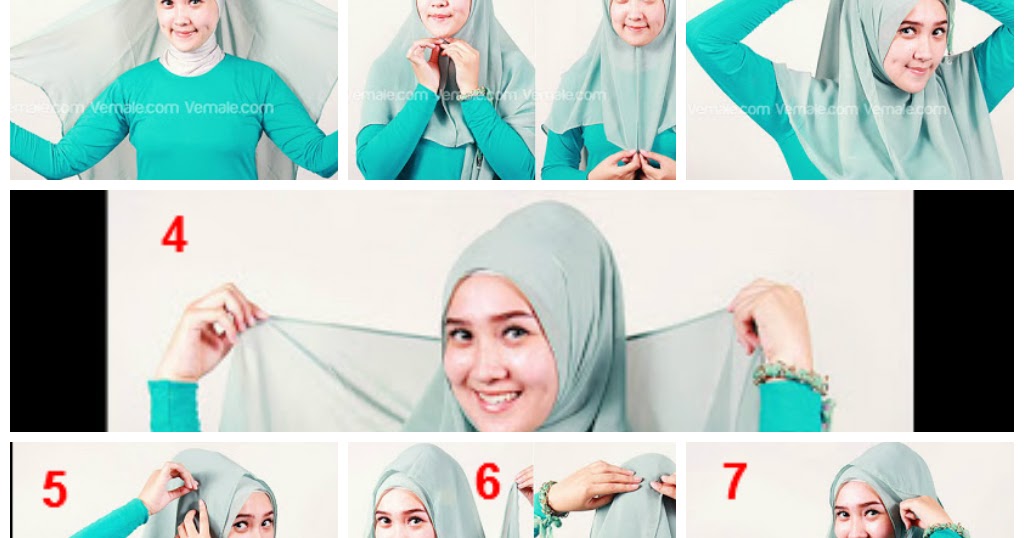 cara buat jilbab segi empat cara memakai jilbab segi empat praktis elegan