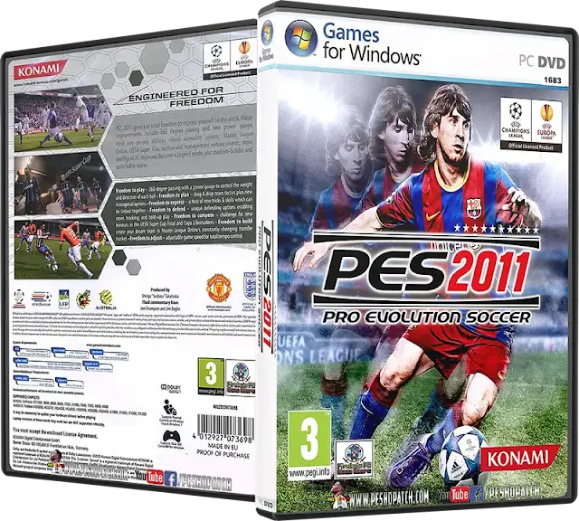 PES 2011 بيس PC DVD