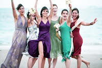 2012 Beach Bridesmaid Dresses