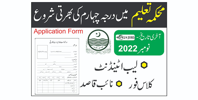 District Education Authority Jobs 2022 in Punajb (Hafizabad)