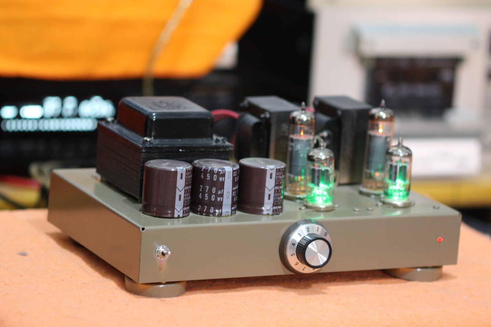 Audio2nd: Amplifier Tabung EL 84 Single ended "DIY" (SOLD)