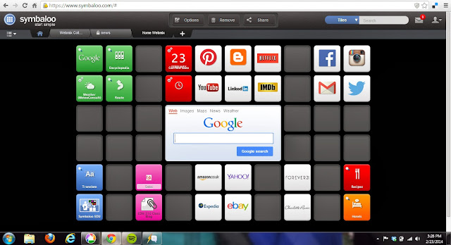 My Personal Symbaloo