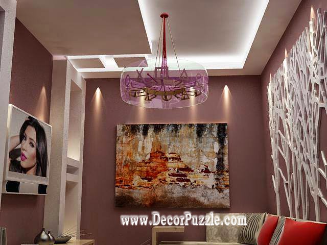 contemporary led ceiling lights for small living room Interior 2015