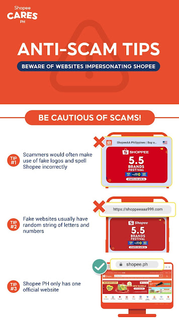 Shopee anti-scam tips