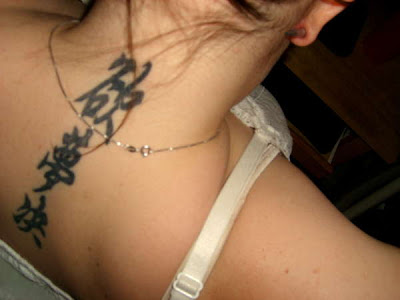 Kanji tattoo is one of the most popularly used Japanese tattoo symbols