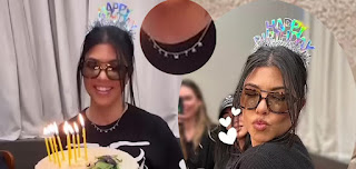 Kourtney Kardashian Shares Intimate Photo of her 45th Birthday at IHOP, Wearing Necklace with Kids' Initials