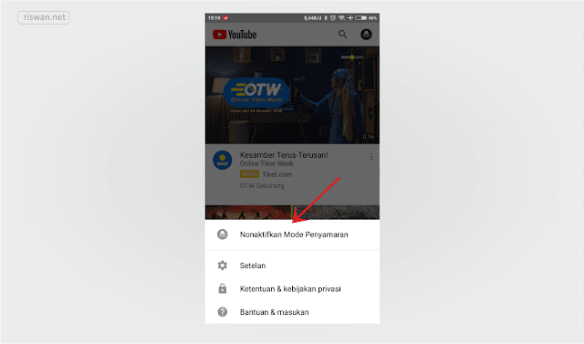 Cara Mengaktifkan Mode Incognito di Aplikasi YouTube