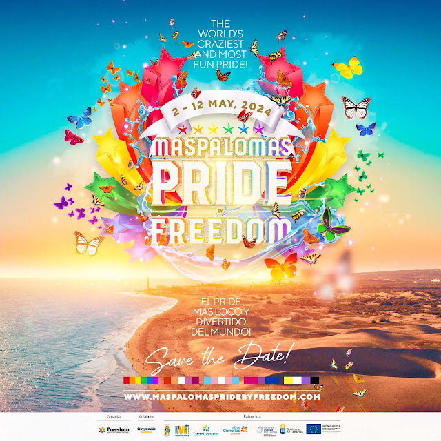 Maspalomas Pride 2024 a Playa del Ingles (Gran Canaria)