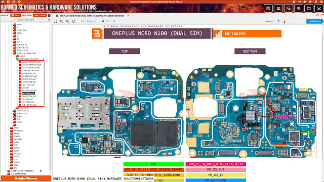 Update Borneo Schematics: Oneplus Nord N100 (Dual Sim)