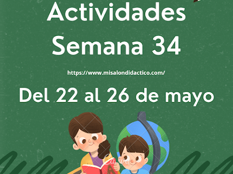 Semana 34: Actividades para todos los grados