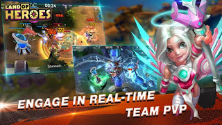 Download Land of Heroes Mod Apk v0.06.0680q  Mod High Damage+God Mod Full Version