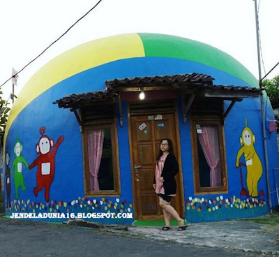 [http://FindWisata.blogspot.com] Destinasi Desa Wisata Rumah Teletubbies (Dome) Yogyakarta