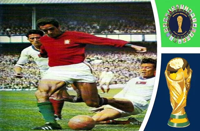 اوزيبيو يقود البرتغال في كاس العالم 1966