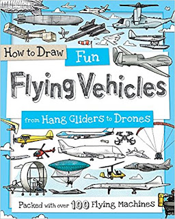 How to Draw Fun Flying Vehicles: From Hang Gliders to Drones