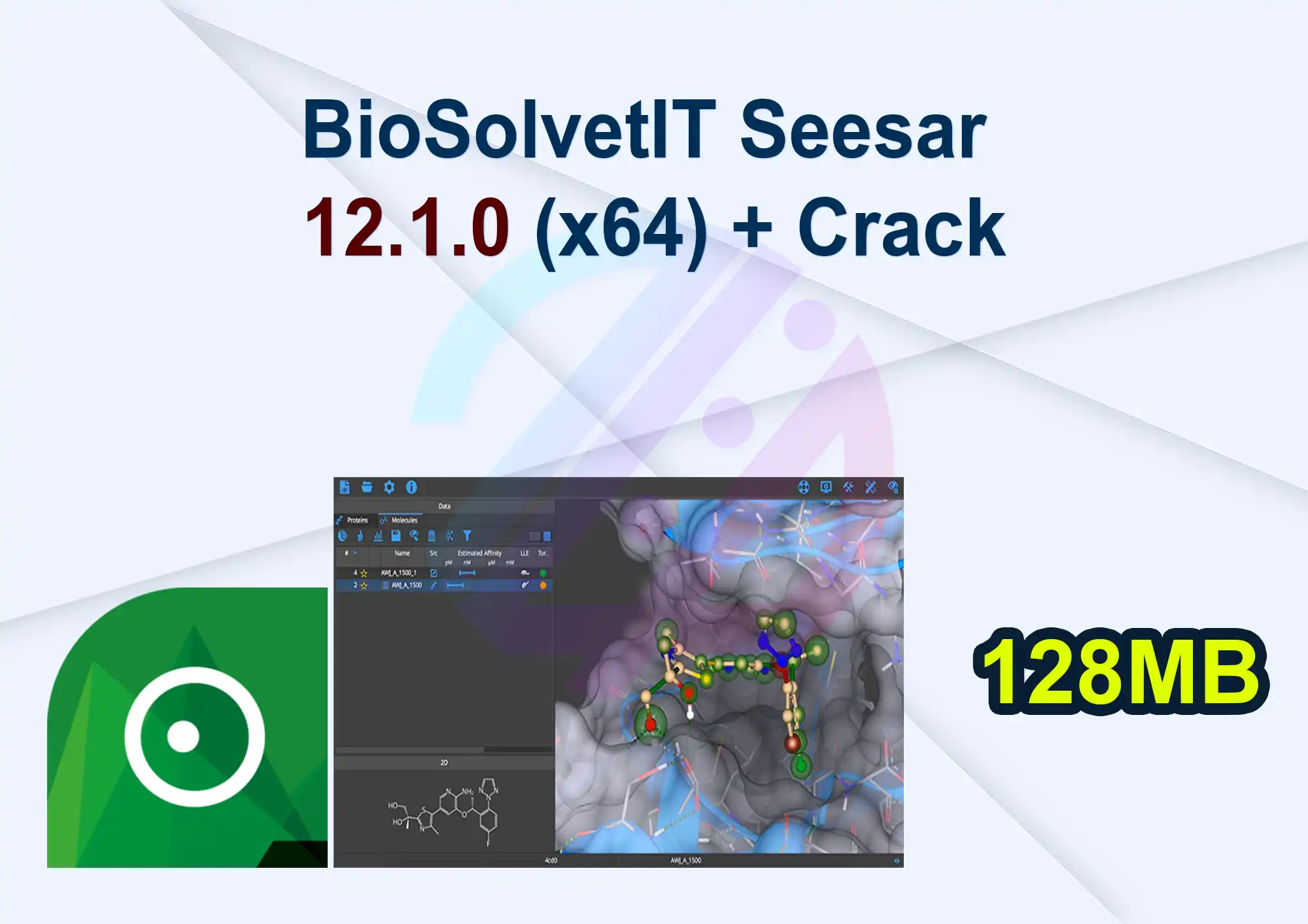 BioSolvetIT Seesar 12.1.0 (x64) + Crack