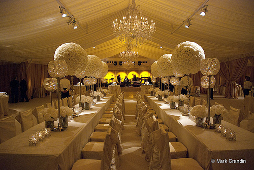 Turil's blog: gold wedding reception decor When in doubt grab some 