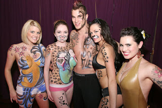 Collection of Art body Painting Festival Contest