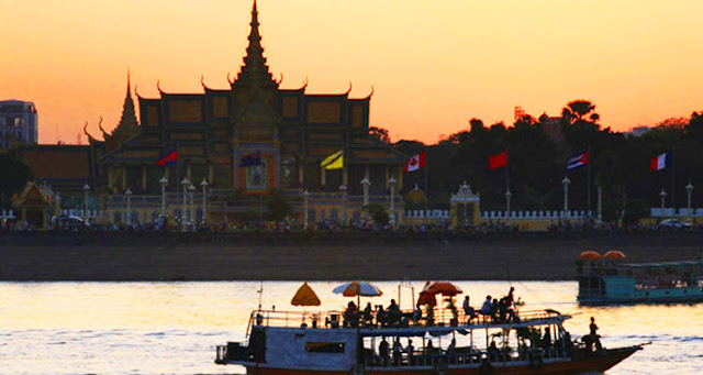 oudong cruise to phnom penh