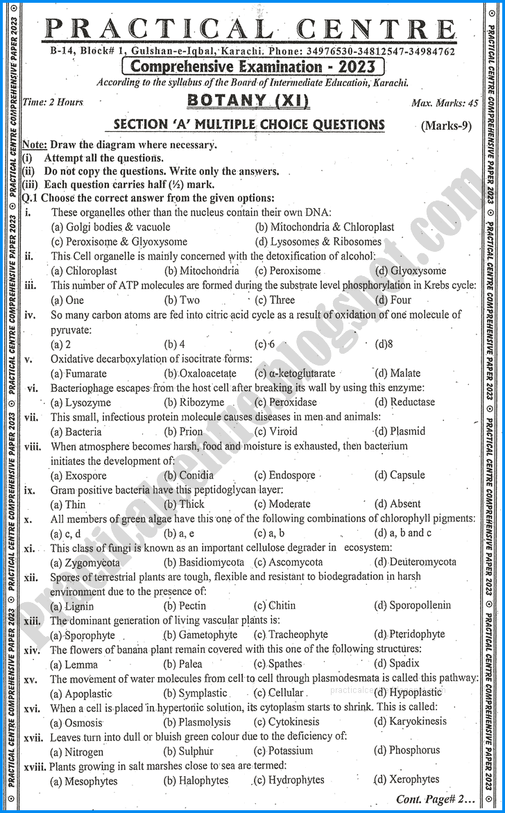 class-11th-practical-centre-guess-paper-2023-science-group