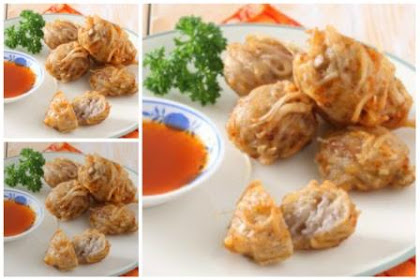 Resep Bakso Daging Ayam Talas & Soun Bumbu Tauco